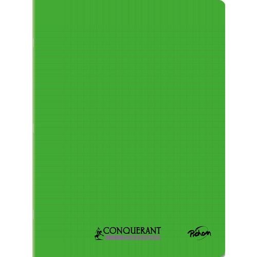 Cahier polypropylène 96 pages 90g seyes 24x32 cm  -  vert - Image principale