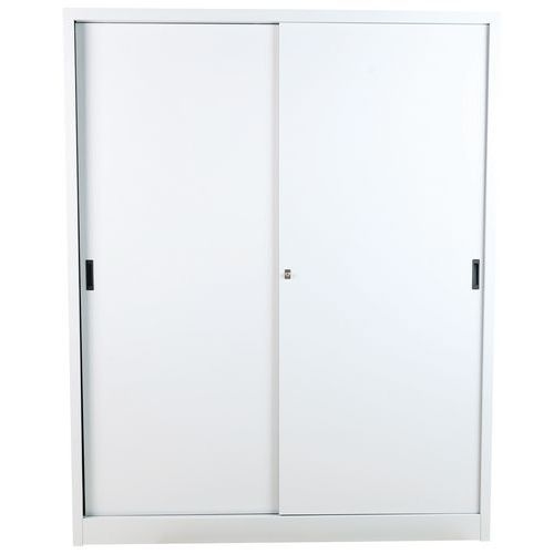 Armoire à monter porte coulissante - Haute - L 180 cm - Manutan Expert - Image 8