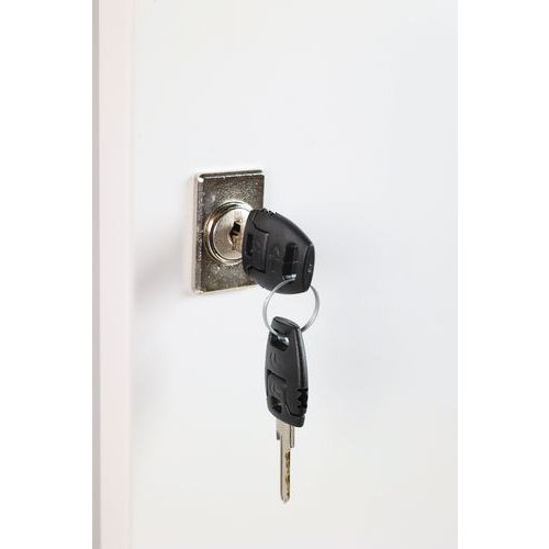 Armoire à monter porte coulissante - Haute - L 180 cm - Manutan Expert - Image 2