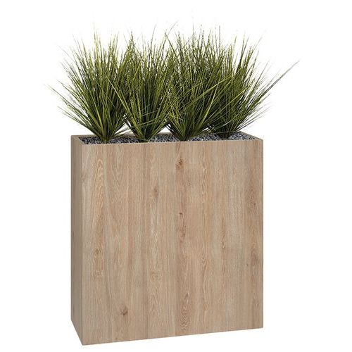 Jardinière bois BOSCO mobile Graminées - Image 2