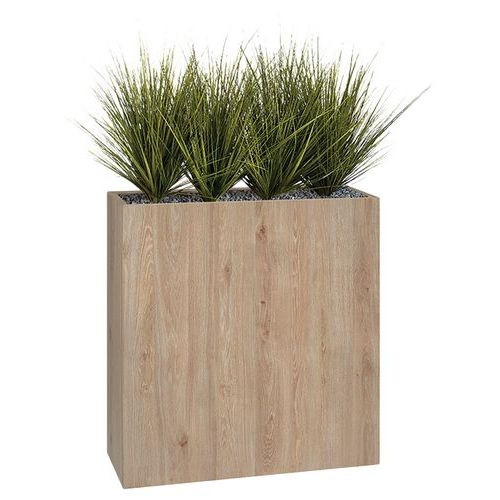 Jardinière bois BOSCO Graminées - Image 2