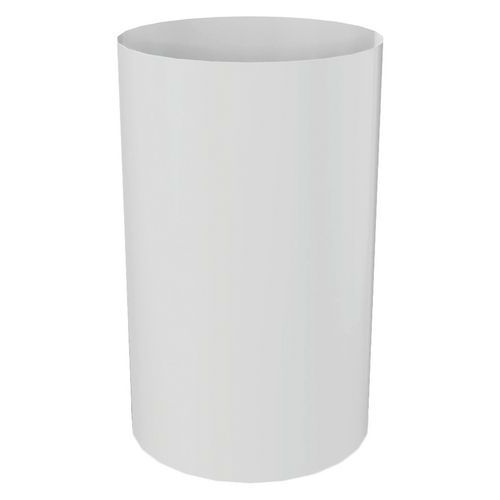 Corbeille à papier Métal 40 L Ø 32 cm Blanc - Image principale