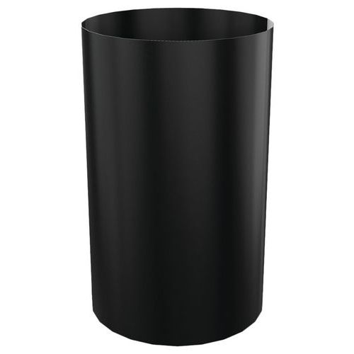 Corbeille à papier Métal 40 L Ø 32 cm Noir - Image principale