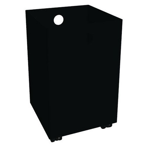 Bac métal pour container de tri 85 litres Noir - Image principale