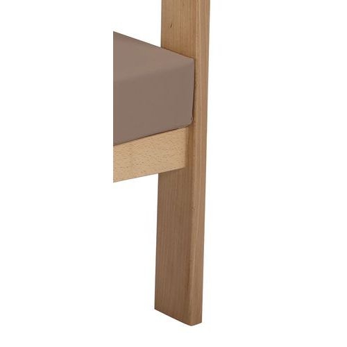 Canapé 2 places Autize structure Naturel PVC 9434 Terre - Image 4