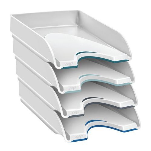 Pack 4 Corbeilles à courrier Nuances Soft 200 Riviera - CEP - Image principale