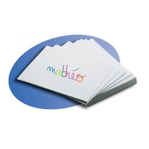 Feuille de dessin blanc 21 x 29,7 cm 200 g (Paquet de 250) - Image principale