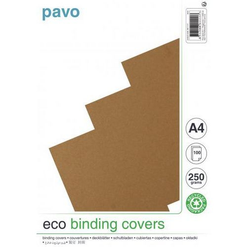 Couverture 250g biodégradable A4 écru - Image principale