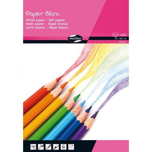 Feuille dessin 21 x 29,7 cm 90g Clairefontaine (Bloc de 100) - Image principale