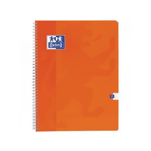 OXFORD Cahier Color Life 24x32cm Grands Carreaux Seyès 180 Pages Reliure Intégrale Couverture Carte Coloris As - Image principale