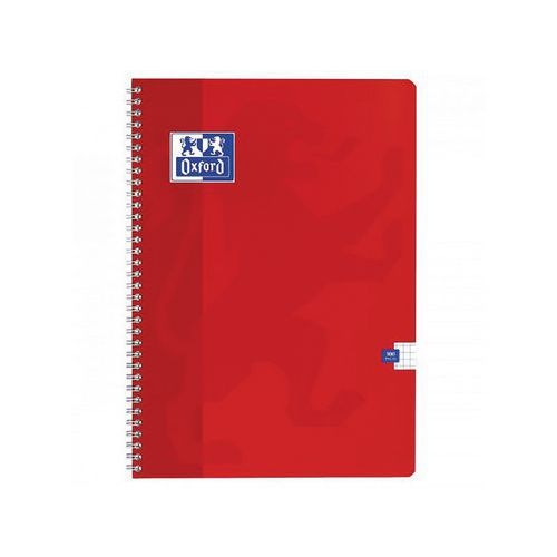 OXFORD Cahier Color Life A4 Petits Carreaux 5mm 100 Pages Reliure Intégrale Couverture Carte Coloris Assortis - Image principale