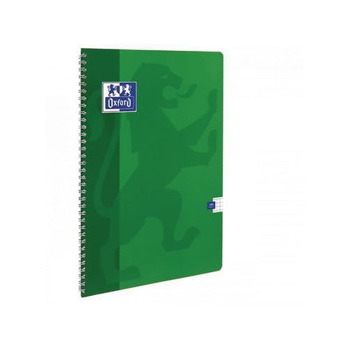 OXFORD Cahier Color Life A4 Petits Carreaux 5mm 180 Pages Reliure Intégrale Couverture Carte Coloris Assortis - Image principale