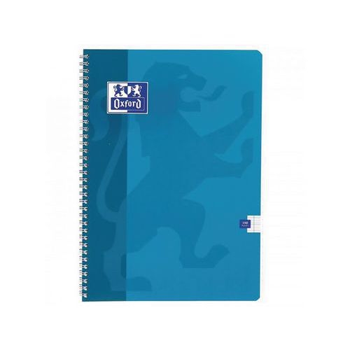 OXFORD Cahier Color Life A4 Grands Carreaux Seyès 180 Pages Reliure Intégrale Couverture Carte Coloris Assorti - Image principale