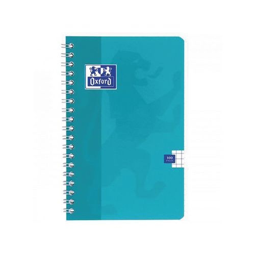 OXFORD Carnet Color Life 11x17cm Petits Carreaux 5mm 100 Pages Reliure Intégrale Couverture Carte Coloris Asso - Image principale