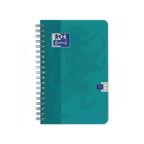 OXFORD Carnet Color Life 11x17cm Petits Carreaux 5mm 180 Pages Reliure Intégrale Couverture Carte Coloris Asso - Image principale
