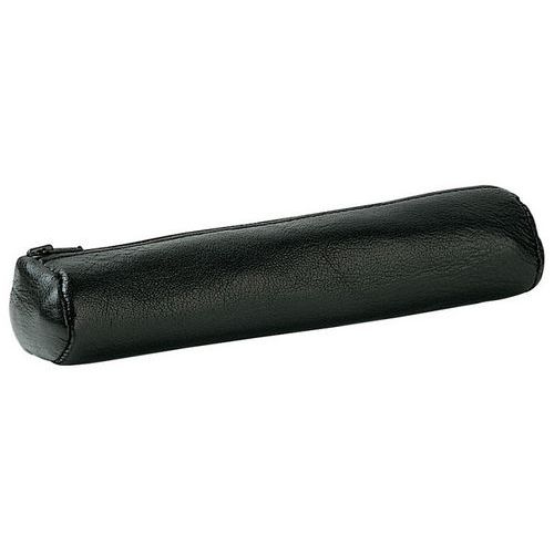 Fourre-Tout Petit Rond Elba Cuir Ebene Noir (lot de 12) - Image principale