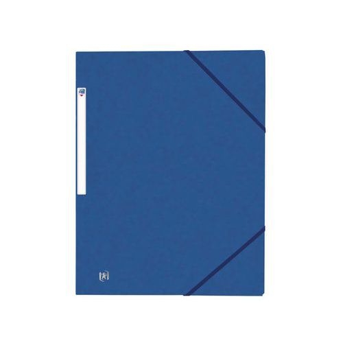 OXFORD Chemise 3 Rabats Top File + A4 avec Elastique Couverture Carte Bleu - Image principale