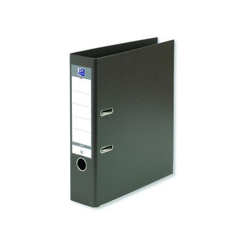 OXFORD Classeur à Levier Smart Pro+ A4XL Dos 80mm 2 Anneaux en D Couverture Polypro Rembordée Marron - Image principale