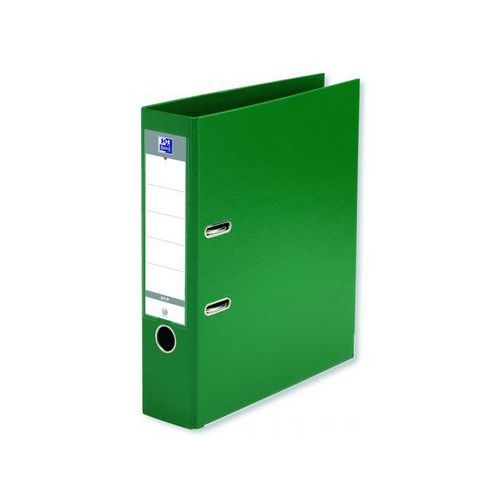 OXFORD Classeur à Levier Smart Pro+ A4XL Dos 80mm 2 Anneaux en D Couverture Polypro Rembordée Vert - Image principale