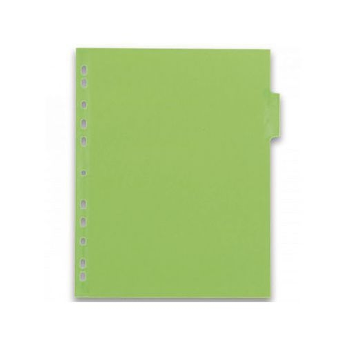 Intercalaires Neutres Color Life A4XL 6 Positions Carte Lustrée Epaisseur 220g Coloris Assortis - Image principale