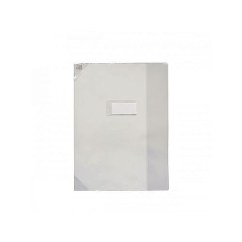 OXFORD Protège-Cahier Strong Line A4 avec Rabat Marque-Page PVC Translucide 15/100ème Incolore - Image principale