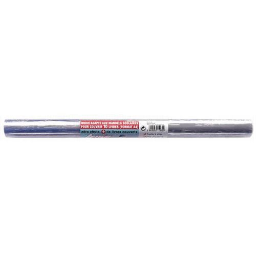 OXFORD Rouleau Couvre-Livres School Roll 40x550cm PVC Lisse Epaisseur 8/100e Incolore - Image principale