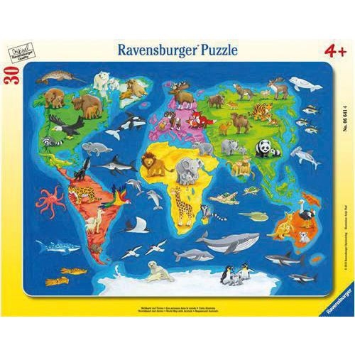 Puzzle 'Les animaux du monde' - Image principale