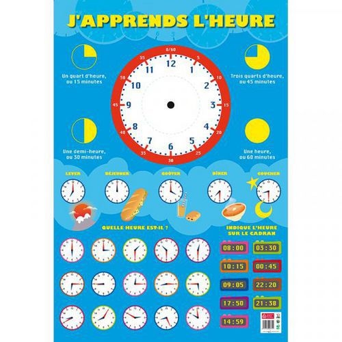 Poster J apprends l heure - Image principale