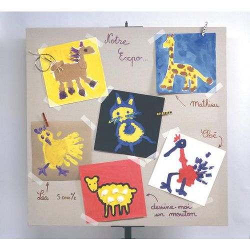 Flacon 1 litre solugouache pebeo - rouge primaire - Image 2