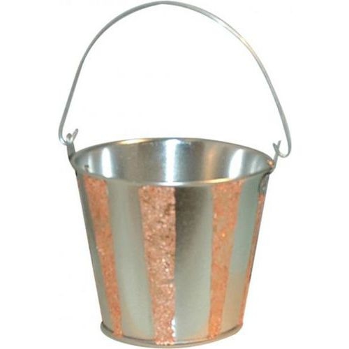 Mini seau en zinc à décorer (Lot de 10) - Image 2