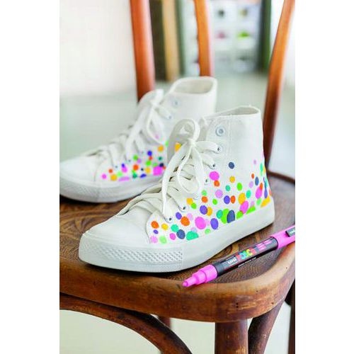Marqueur POSCA PC8K pointe biseautée 8mm - VIOLET - Image 4