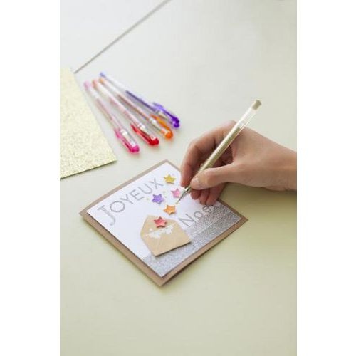 Stylo Gel fantaisie Uni-ball Signo (Pochette de 4) - Or - Image 4