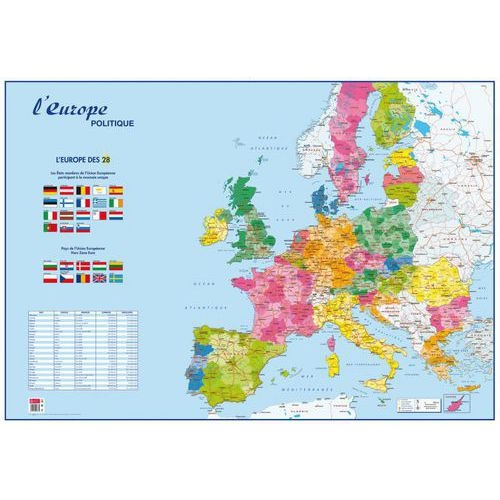 Carte souple recto/verso Europe/Monde - Image 2