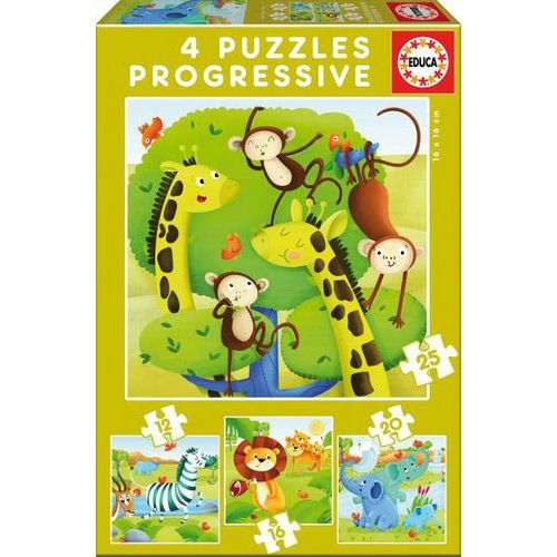 Puzzles progressifs les animaux sauvages - Image 2