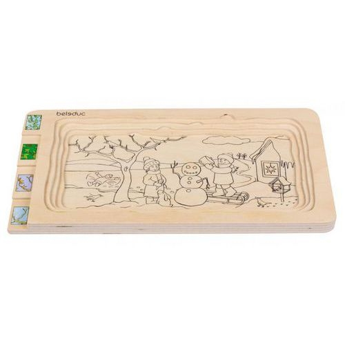 Puzzle à niveau 4 saisons - Image 2