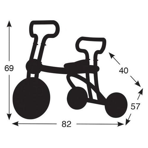 Grand tricycle avec pédales - Image 2