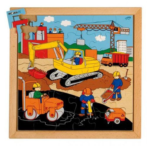 Lot de 4 puzzles bois 'les métiers' - Image 3