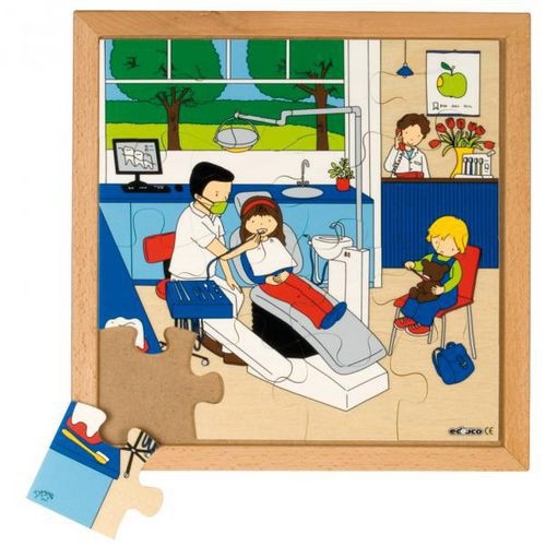 Lot de 4 puzzles bois la santé - Image 4