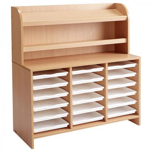 Surmeuble de présentation - Teinte hêtre - Image 2