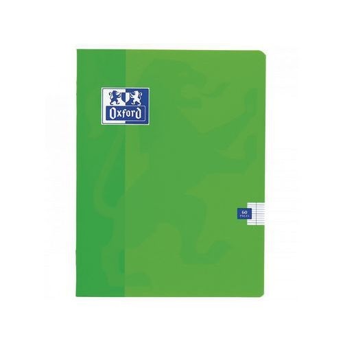 OXFORD Cahier Color Life 17x22cm Grands Carreaux Seyès 60 Pages Agrafées Couverture Carte Coloris Assortis - Image 3