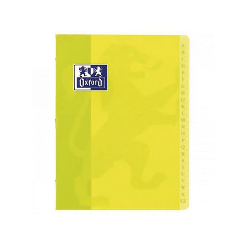OXFORD Répertoire Color Life 17x22cm Grands Carreaux Seyès 96 Pages Agrafées Couverture Carte Coloris Assortis - Image 3