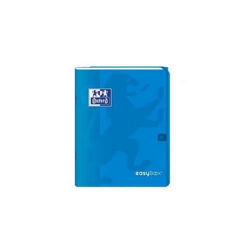 OXFORD Cahier EasyBook 17x22cm Grands Carreaux Seyès 96 Pages Agrafées Couverture Polypro Bleu - Image 5