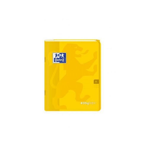 OXFORD Cahier EasyBook 17x22cm Grands Carreaux Seyès 96 Pages Agrafées Couverture Polypro Jaune - Image 3