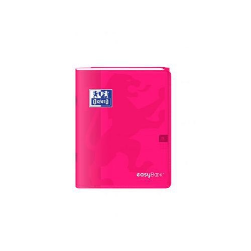 OXFORD Cahier EasyBook 17x22cm Grands Carreaux Seyès 96 Pages Agrafées Couverture Polypro Rose - Image 4