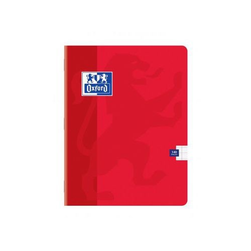 OXFORD Cahier Color Life 17x22cm Grands Carreaux Seyès 140 Pages Agrafées Couverture Carte Coloris Assortis - Image 3