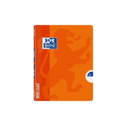 OXFORD Cahier OpenFlex 17x22 Grands Carreaux Seyès 140 Pages Agrafées Couverture Polypro Coloris Assortis - Image 3