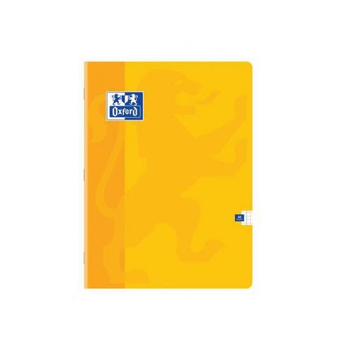 OXFORD Cahier Color Life 24x32cm Petits Carreaux 5mm Margés 48 Pages Agrafées Couverture Carte Coloris Assorti - Image 2