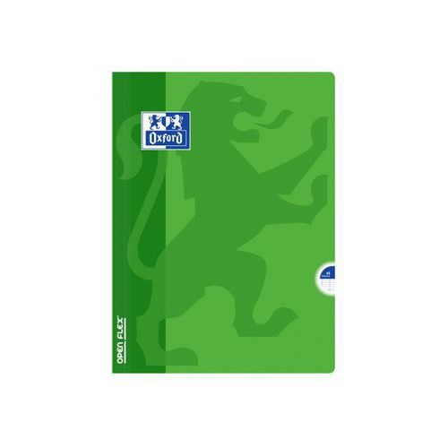 OXFORD Cahier OpenFlex 24x32cm Grands Carreaux Seyès 48 Pages Agrafées Couverture Polypro Coloris Assortis - Image 5