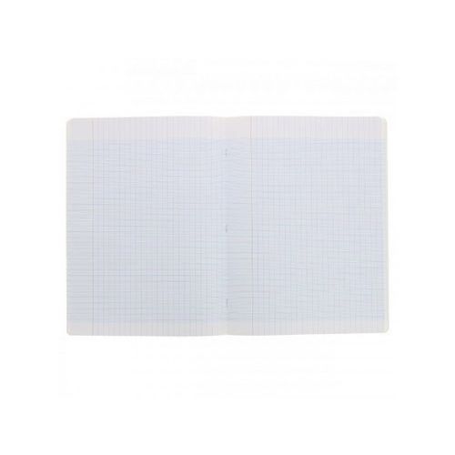OXFORD Cahier Color Life 24x32cm Grands Carreaux Seyès 96 Pages Agrafées Couverture Carte Bleu - Image 2
