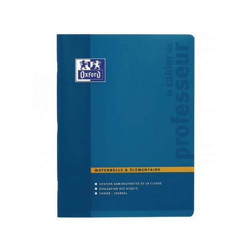 OXFORD Cahier Enseignants Maternelle et Elémentaire 24x32cm Réglure Spécifique 100 Pages Agrafées Coloris Asso - Image 3